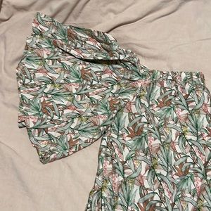 H&M off shoulder floral dress